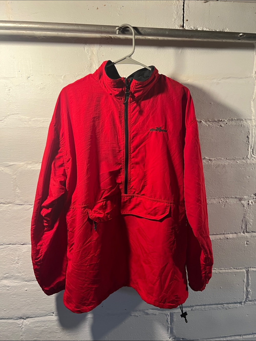 Wintergreen custom designs half zip pullover M